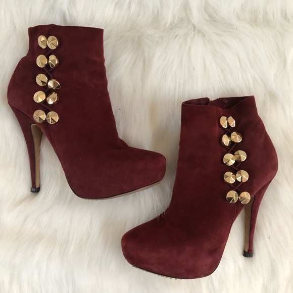 Vince Camuto Shoes - Vince Camuto Jardin wine burgundy boots